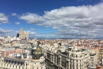 Architecture tour Gran Vía from its best rooftops 20thC - Starting at Círculo de Bellas Artes: Palacios views plus an interior payoff