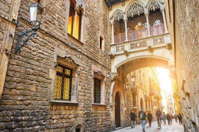 Barcelona 1.5h Private Old Town, Gothic & Ramblas Walking Tour - Plaça Sant Felip Neri and Plaça Reial: small squares, big atmosphere