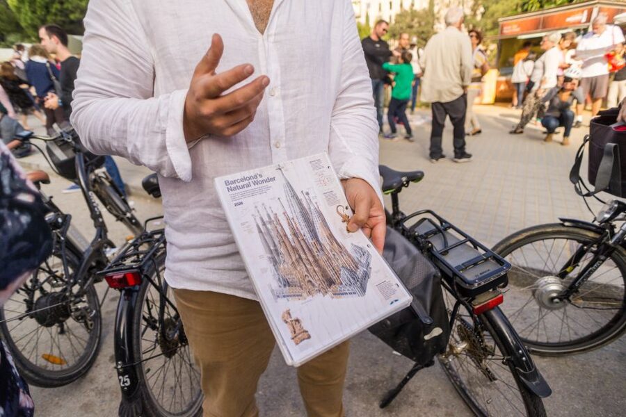 barcelona: Gaudi Highlights eBike tour - The route’s “short stops” that make the city feel connected