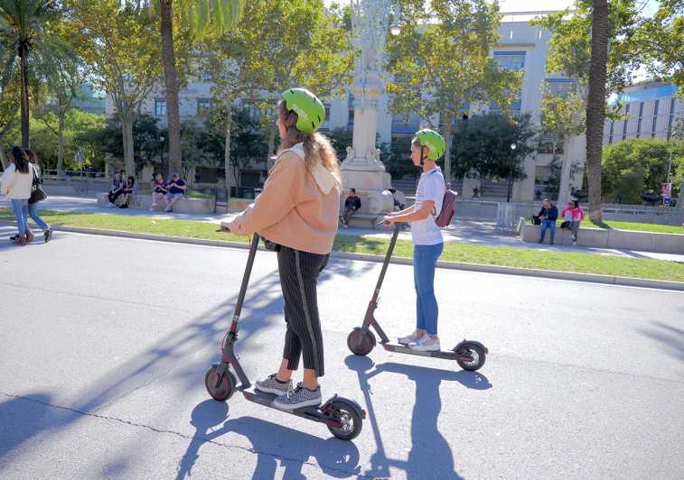 Barcelona: Gaudi Highlights Guided Tour by Electric Scooter - Gothic Quarter to Port Vell: old streets, fast photo angles
