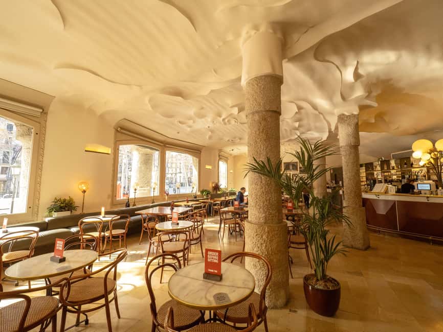 Barcelona: Gaudi Tapas & Wine Tasting Small Group Tour - Rambla de Catalunya: a breather walk with a purpose