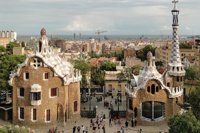 Best Gaudi Private Tour with Sagrada Familia & Park Guell in BCN - La Pedrera (Casa Mila) and Casa Batlló: exterior views, big visual payoffs