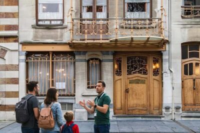 Brussels: Art Nouveau Private Walking Tour with Horta Museum - Café Belga meeting point: get the route right in the first minutes