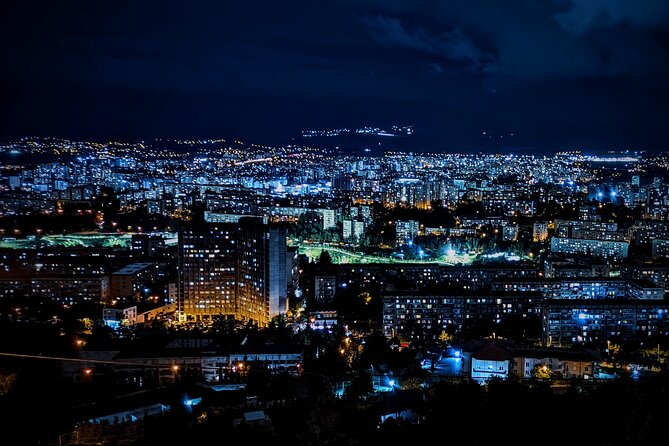 Brutal Tbilisi — Night Edition: Dark Side of Soviet Architecture - Chronicles of Georgia after dark: golden light and deep shadows