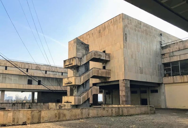 Brutalist Tbilisi: Urban exploration and untold stories - Bagebi Cable Road: a Soviet-era ride with a sense of movement