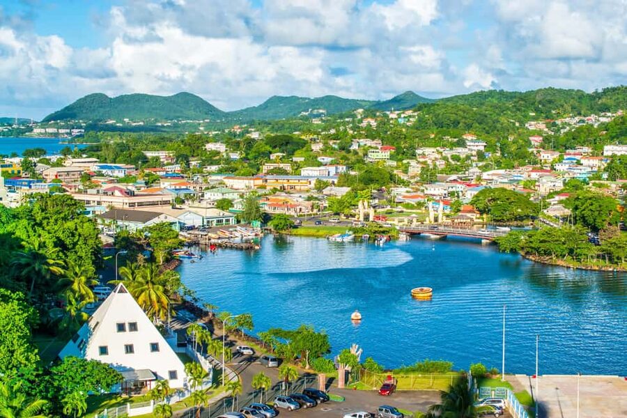 Castries: Guided City Architecture and Castries Market Tour - Pointe Seraphine: Architecture Views With a Street-Level Story