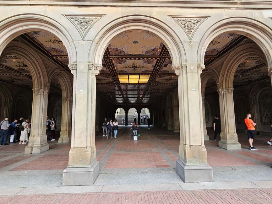 Central Park, NY: Nature, Architecture and Movie Scenes Tour - Strawberry Fields and the walk south to iconic movie backdrops