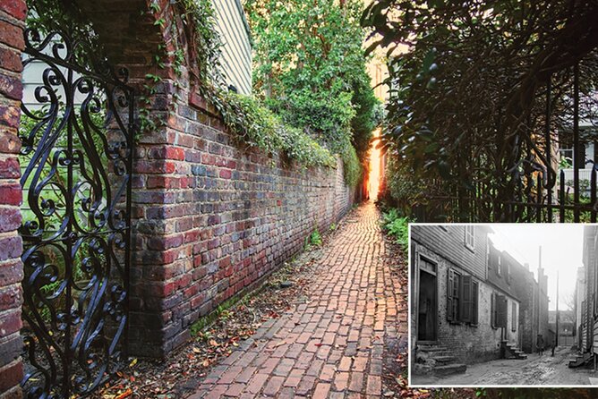 Charleston History and Architecture Walking Tour - Philadelphia Alley, aka Duelers Alley: where photos love the angles