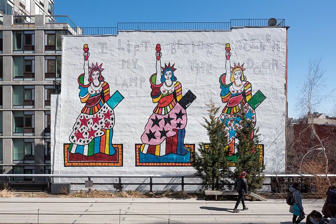 Chelsea Galleries and High Line; Art, Architecture and History - Final views over 10th Avenue and a sculptural moment