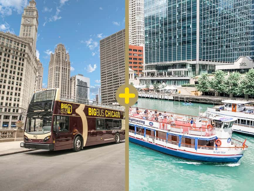 Chicago: Architecture River Tour and Hop-on Hop-off Bus Tour - The 75-minute architecture cruise that gives you the real Chicago picture