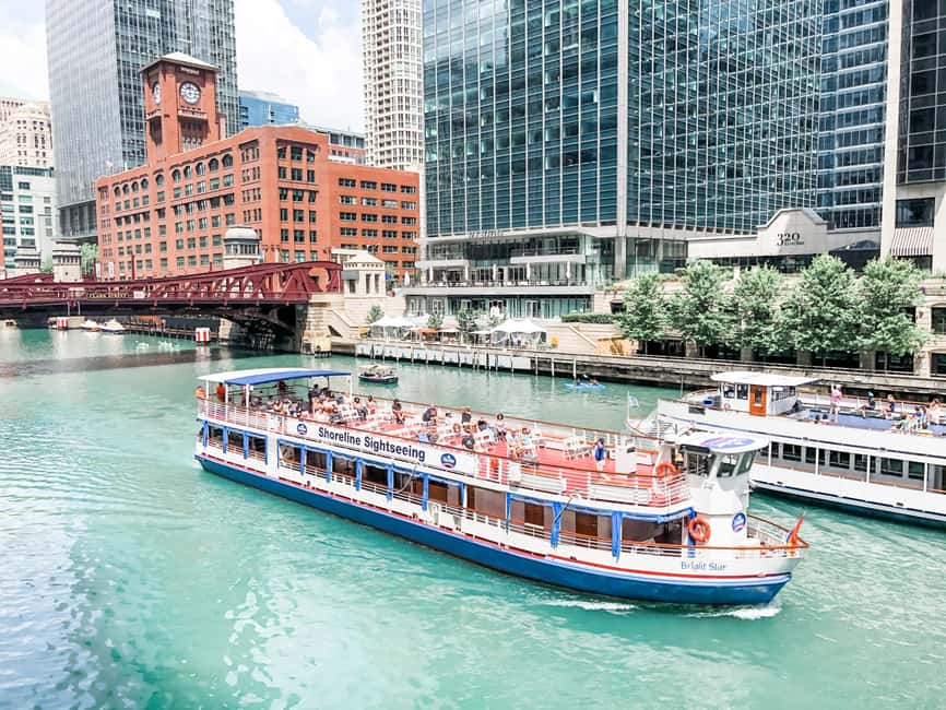 Chicago: Architecture River Tour and Hop-on Hop-off Bus Tour - Cruise details you should pay attention to (so it feels less generic)