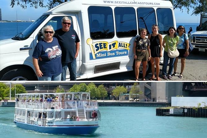 Chicago City Tour with Architecture River Cruise Option - Starting at Palmer House: how the minibus experience really feels