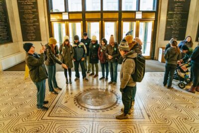 Chicago's Original Dazzling Architectural Interiors Tour - Starting at 425 S. Financial Place, then getting your bearings fast