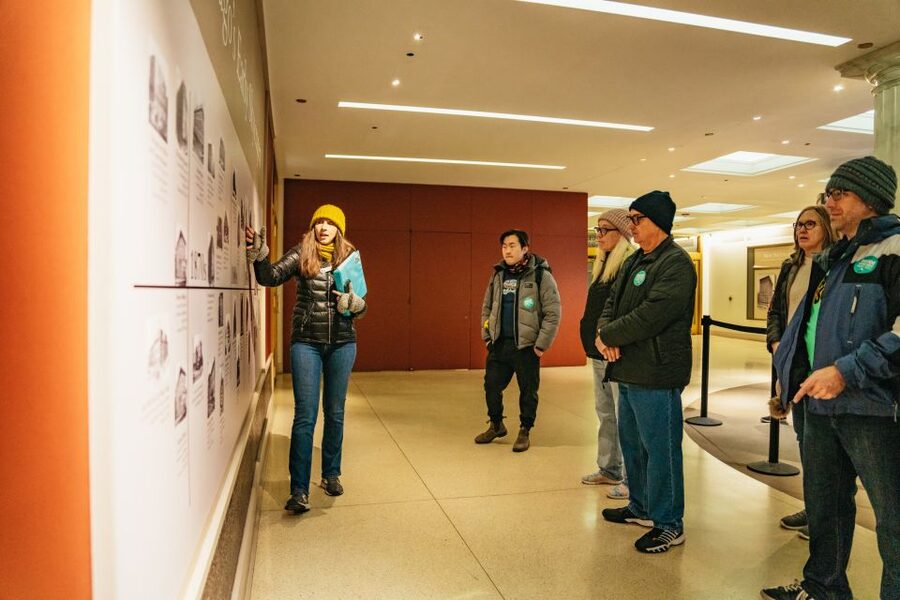 Chicago's Original Dazzling Architectural Interiors Tour - Frank Lloyd Wright renovated interiors: the tour’s best storytelling lever
