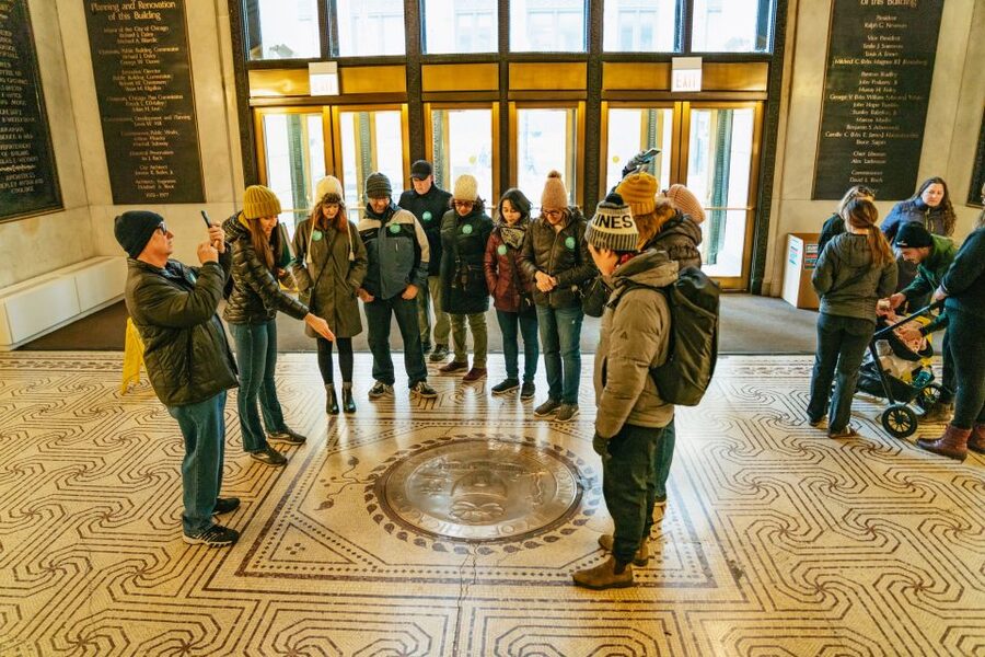 Chicago's Original Dazzling Architectural Interiors Tour - Starting at 425 S. Financial Place, then getting your bearings fast