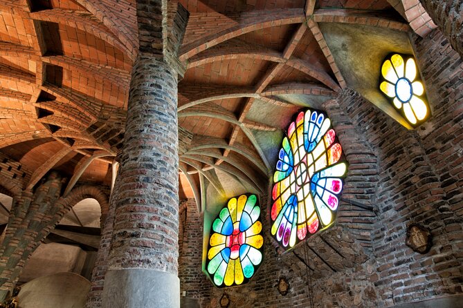 Colonia Guell & Gaudi's Crypt Admission Ticket with Audioguide - Walking the village: buildings, tiles, and the worker’s story