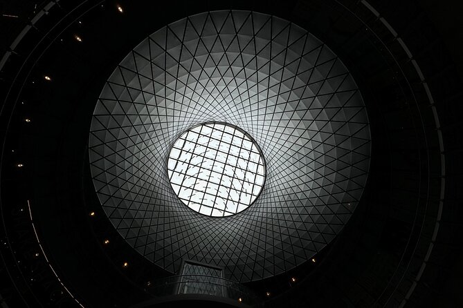 Financial District NYC Architecture Walking Tour - Fulton Center (2015): modern transit that becomes a place to look