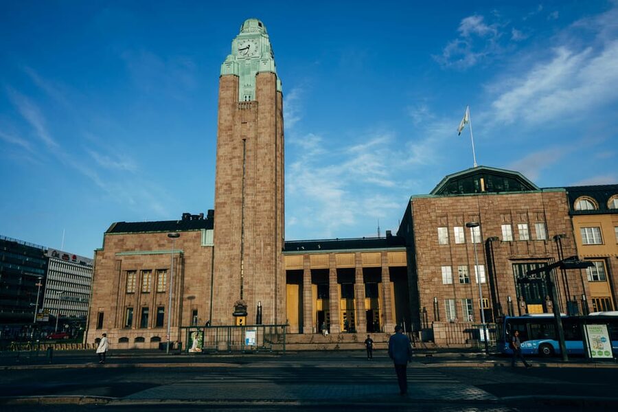 Helsinki: Architectural Highlights Guided Walking Tour - National Library of Finland, Jugend coffee, and Kappeli’s public vibe