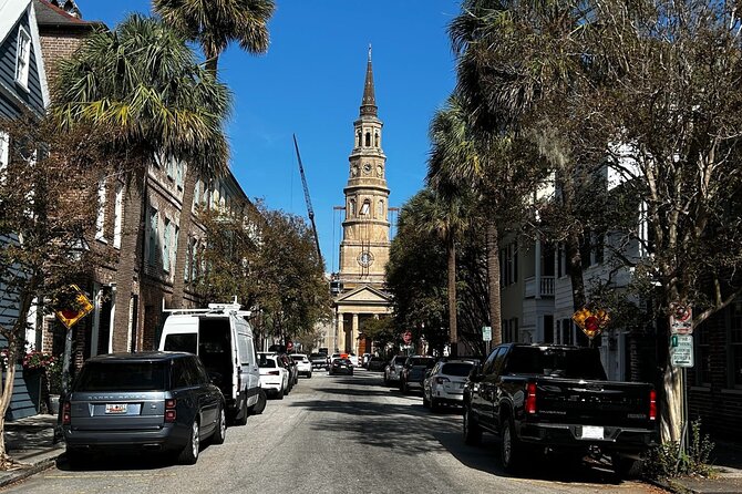 Historic Charleston: The Battery, Rainbow Row, St. Michael Church - The Four Corners of Law: when civic power meets religious influence