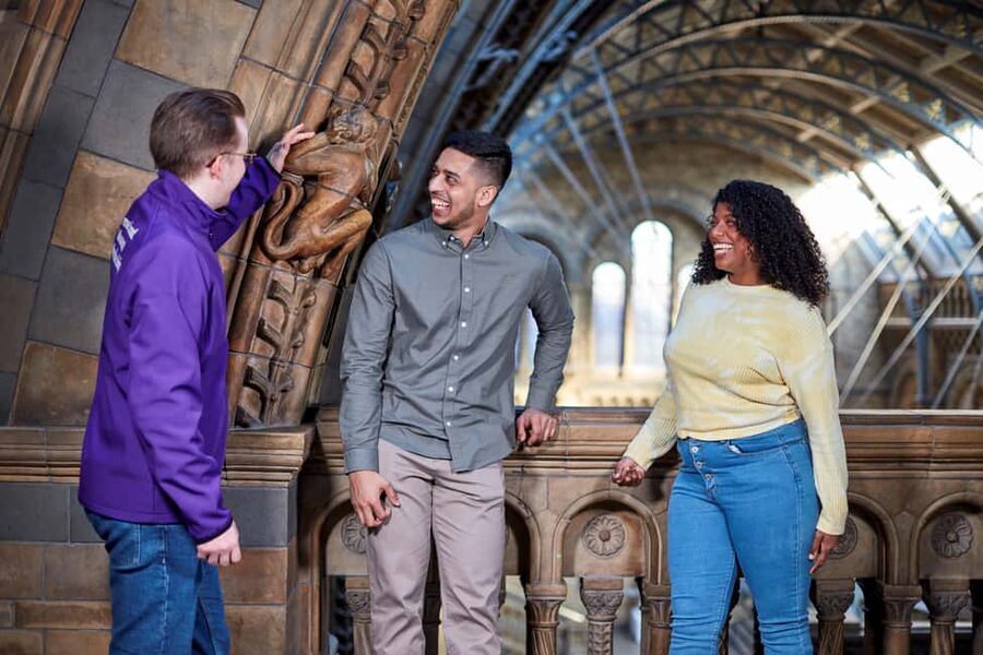 London: Official Natural History Museum Tour - Architecture - Romanesque stonework and the nature theme you can actually see