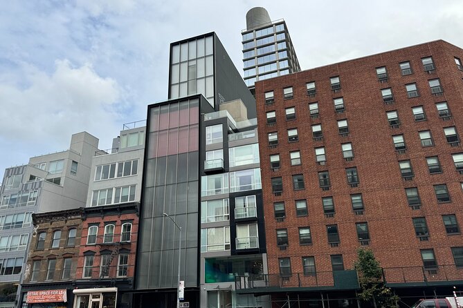 New York Soho and the Village Art and Architecture Tour - New Museum, PUBLIC Hotel, and Capitale: modern form next to historic purpose
