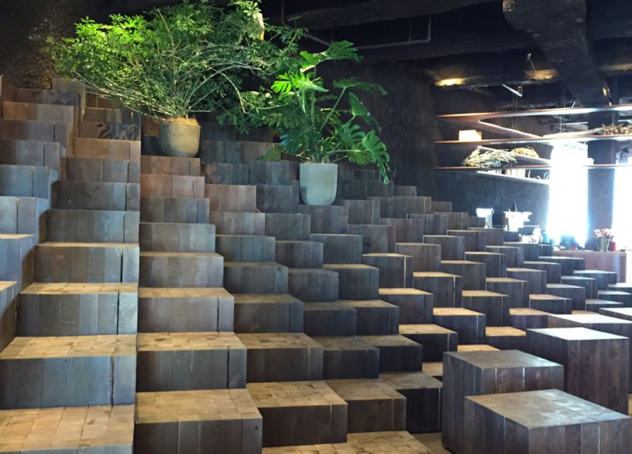 Private Harajuku Omotesando Architecture Tour - The first big landmark: Yoyogi Gymnasium from a smart distance