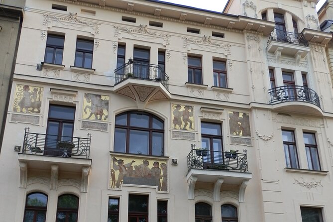 Private Prague Art Nouveau and Cubism Walking Tour - Hotel Central Palace on Hybernská: early Art Nouveau in plain sight