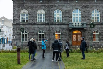 Private Reykjavik City and Architecture Walking Tour - Start at Ingólfstorg: the “pinpoint” moment with the giant pillars