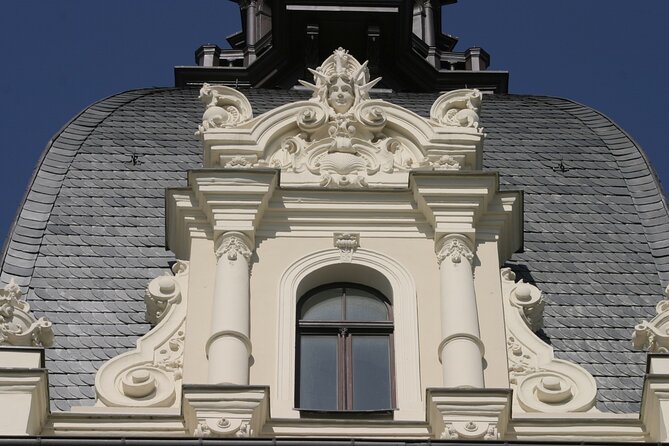 Private Riga Art Nouveau Tour - Stop 5: Ministry of Economics and Eclectic Decorative Design