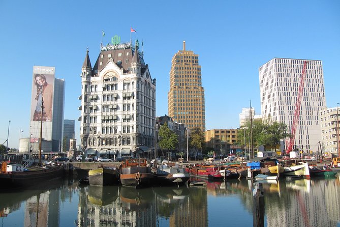Rotterdam Architecture and Highlights Walking Tour (TOP RATED) - Kunsthal and Erasmus Bridge: big silhouettes, quick context