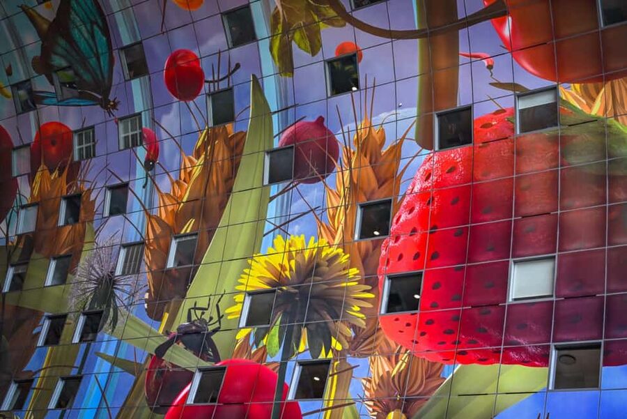 Rotterdam: Highlights, Gems, Architecture & History Walk - Cube Houses at Overblaak: seeing the strange shapes up close