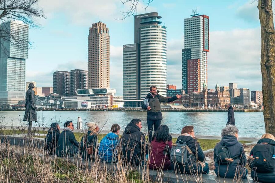 Rotterdam: Highlights, Gems, Architecture & History Walk - Shipping Quarter and the maritime story: why Rotterdam rebuilt around the port