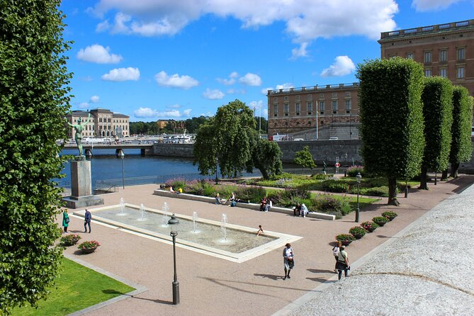 Scandinavian Art, Architecture and Design Tour in Stockholm - Kungsträdgården and falu red: how Stockholm keeps repainting its identity