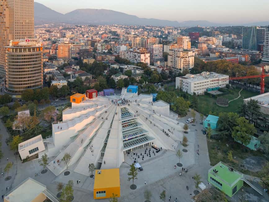Tirana Evening & Night Walking Tour History and Architecture - Blloku at night: from communist elite to café-and-bar energy