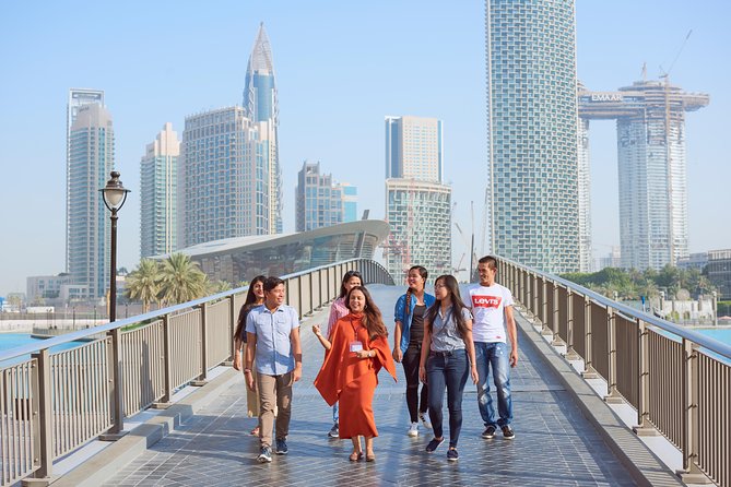 Wings of Dubai: Downtown Dubai Art & Architecture Tour - Dubai Fountain and the Burj Khalifa area: more than postcard angles
